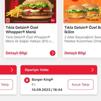 Burger King Aylardır Kurye Ulaşamadı