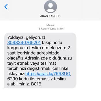 Aras Kargo Firması Bilinçli Ve İsteyerek Kargomu Teslim Etmedi.