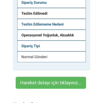 Borusan Lojistik Teslim Edilemeyen Ürün