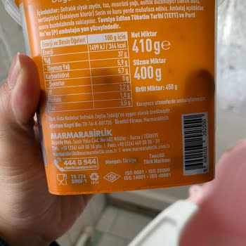 MarmaraBirlik Zeytin Küflü Çıktı