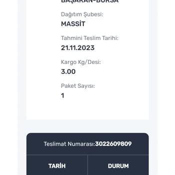 Aras Kargo Teslimat Ve Dağıtım Sorunu