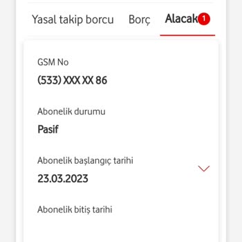 Vodafone Ne Hattı Kapattığını Bildirdi Ne De Ücret İadesi Yapmadı