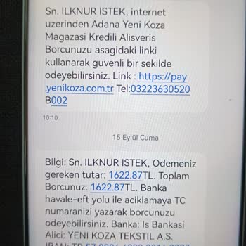 Denizbank Yeni Koza Borcumuzu Ödediğimiz Halde Yanlış Bilgi Verip İcra Açtı