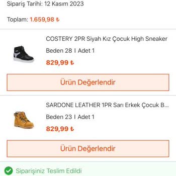 In Street Ürün Teslimatı Sıkıntısı Ve Ürün Faturası Farklı Kişiye Kesildi
