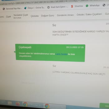 Çiçek Sepeti İlgisiz Alakası Kargo Teslim Dahi Edilmedi