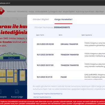 Aras Kargo Kargomun 6 Gündür Yolda Olması