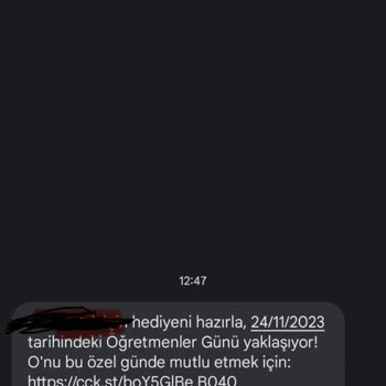 ÇiçekSepeti Geçmişte Göndermiş Olduğum Hediye Tekrarı