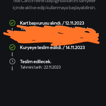 Anadolu Net Papara Kartım Kargoya Verilmiyor