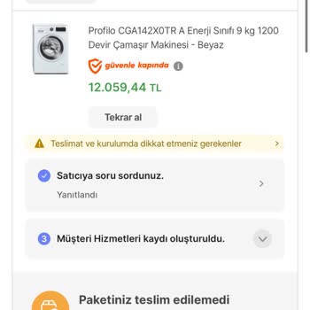 Hepsiburada Kargoda Zarar Verilen Ürünün Fiyat Farkı!
