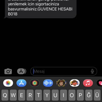 Güvence Hesabı Benim Olmayan Araç İçin Güvencehsb Şikayet