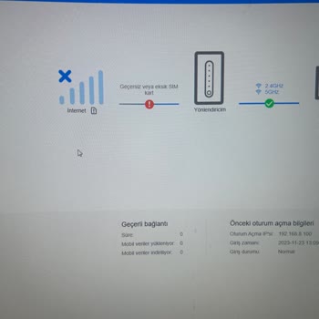 Huawei B535-232 Modem Sim Kart Hatası