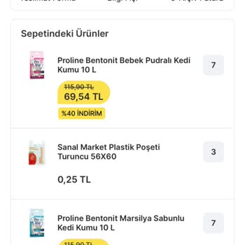 Migros Eksik Ürün Gönderiliyor Ve Geri İadesi Yapılmıyor.