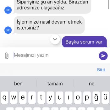 Getir Siparişi 1.40 Dakika Gelmedi Ve İptal Etmek Zorunda Kaldım