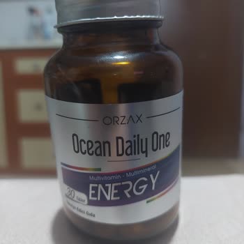 Orzax İlaç Ocean Daily One Energy Takviye Edici Gıda Ürün Sorunu