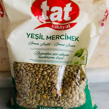 A101'den Gelen Siparişte Tat Marka Yeşil Mercimek Böcekli Çıktı.