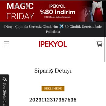 İpekyol'dan Beklenen Sipariş Hayal Kırıklığı