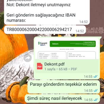 İşin Olsun Aracılığı İle IBAN İsteme