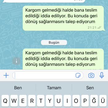AGT Kurye (aynigunteslim.com) Kargom Gelmediği Halde Bana İletildi Görünüyor