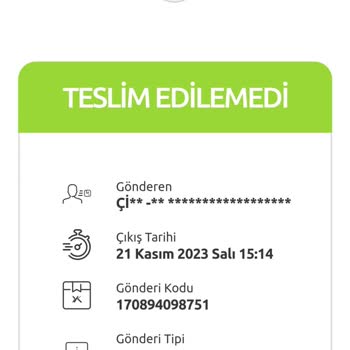 Yurtiçi Kargo Ankara Etimesgut Ddn Şubesi