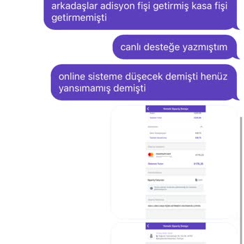 GetirYemek Yemek Siparişlerinde Malı Fiş Getirilmemesi