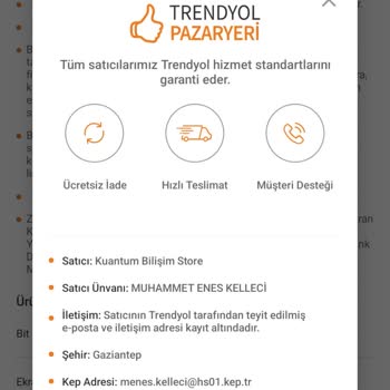 Trendyol'da Teslimat Gecikmesi Ve Bilgi Eksikliği