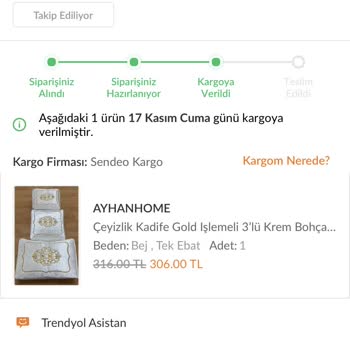 Sendeo Kargo Teslimat Gecikmesi