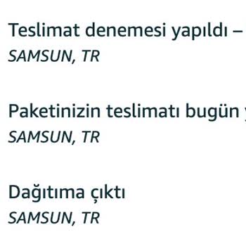 MNG Kargo Atakum Şubesi - Teslimat Sorunu