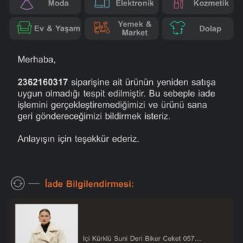 Stradivarius İade Sorunu Yaşıyorum