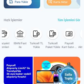 Paycell Kartıma Aktardığım Parayı Kullanamıyorum