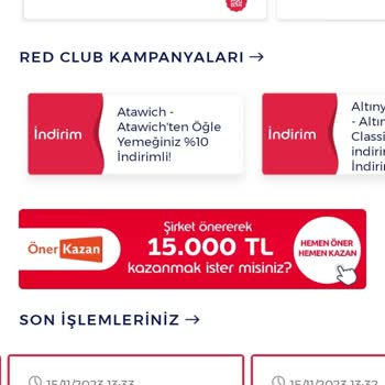 Arbys Ticket İadesi
