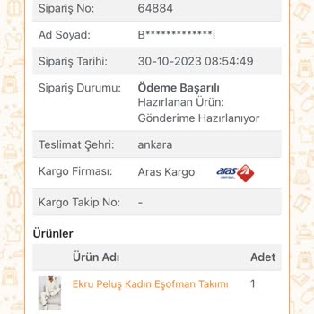 Nare Giyim Gelmeyen Sipariş Ve Muhatap Bulamama