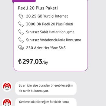 Vodafone 17 Yıllık Müşterisine Tarife Seçtirmiyor!