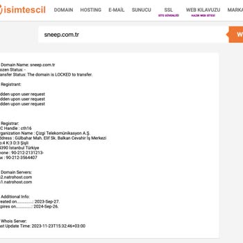 Sneep Tr Güvenilir Olmayan Alışveriş Sitesine Dikkat!