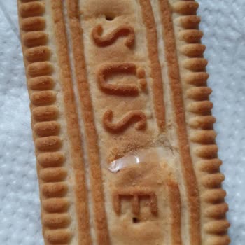 BİM'den Aldığım Bifa Süsse Bisküvinin İçinden Plastik Madde Çıkması
