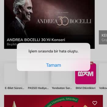 Passolig Hata Veriyor İşlem Yapmıyor