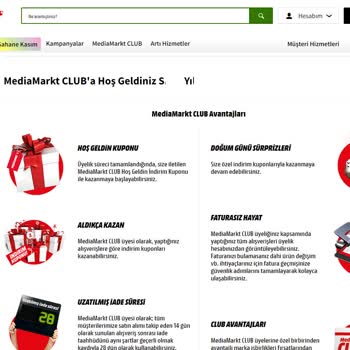 Media Markt 9802190822881665 Numaralı Club Kartımız, Huawei GT4 500 TL Kupon Kamp.