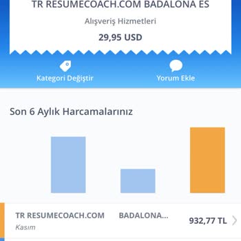 Resume Coach İzinsiz Para Çekme