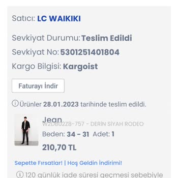 LC Waikiki Deprem Sonrası Yüzde 40 İndirimi Kampanyasının Uygulanmaması