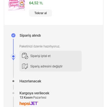 Hepsiburada Satın Alınan Ürünü Göndermedi