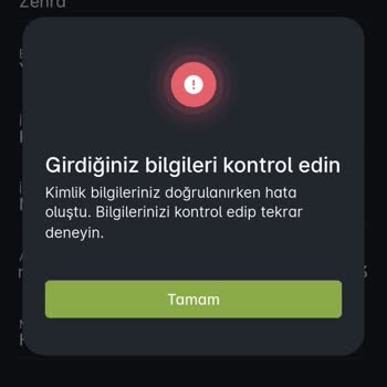 Paribu Kimlik Doğrulaması Yapamıyorum