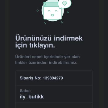 ily_butikk Etsy Kursunun İadesini Talep Ediyorum