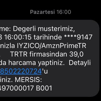 Amazon Prime Aboneliğim Olmamasına Rağmen Para Çekiyor
