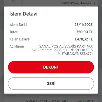 Obilet Kartımdan 2 Kere Para Çekildi