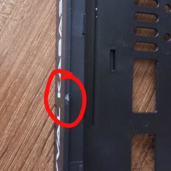 Otonova.net Plakalık Siparişi Verdik Kırık Çıktı