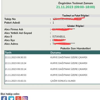 UPS Türkiye Kargom 3 Gündür Dağıtımda Görünüyor