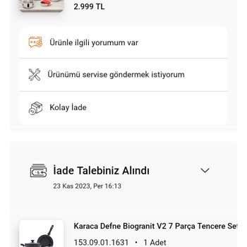 Karaca Züccaciye Karaca Granit Ve Çelik Tencere Seti