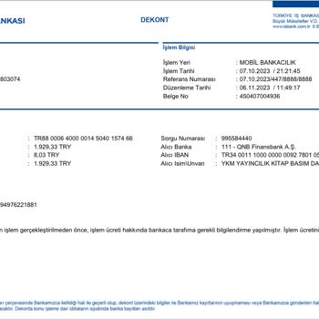 YKMkitap Sipariş Gelmedi Ücret İadesi De Yok