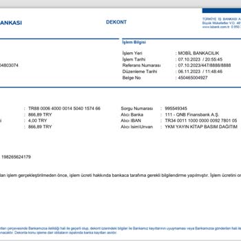 YKMkitap Sipariş Gelmedi Ücret İadesi De Yok