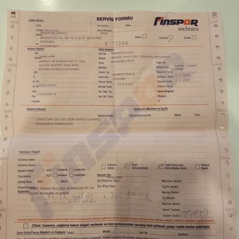 Finspor Makinemi Kırıp Gitti