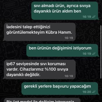 Bilicra Pişmanlıktır. Ürününün Arkasında Durmayan Bir Firma